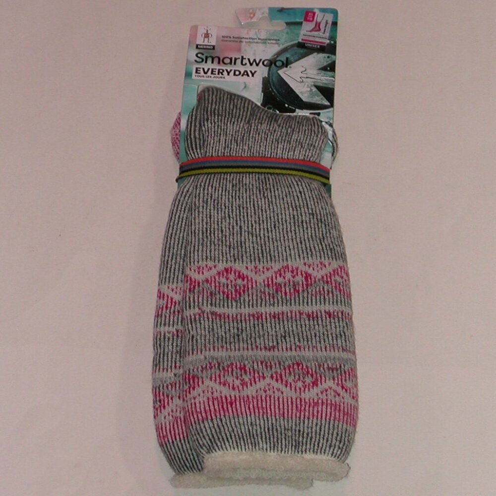 SmartWool Maximum Cushion Crew Slipper Socks Men's XL Charcoal NWT